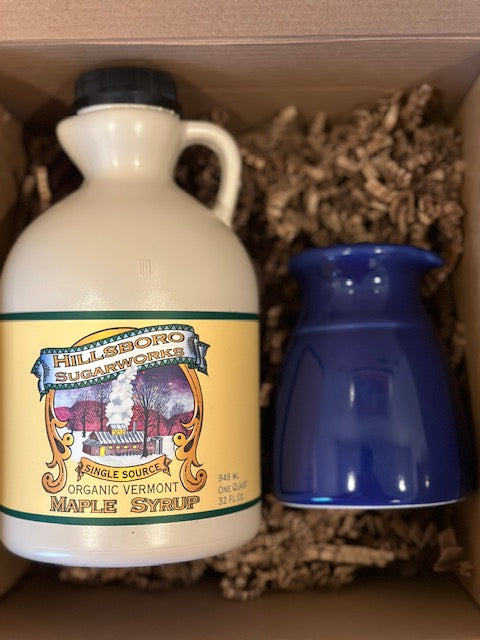 Maple Syrup and Pitcher Gift Set