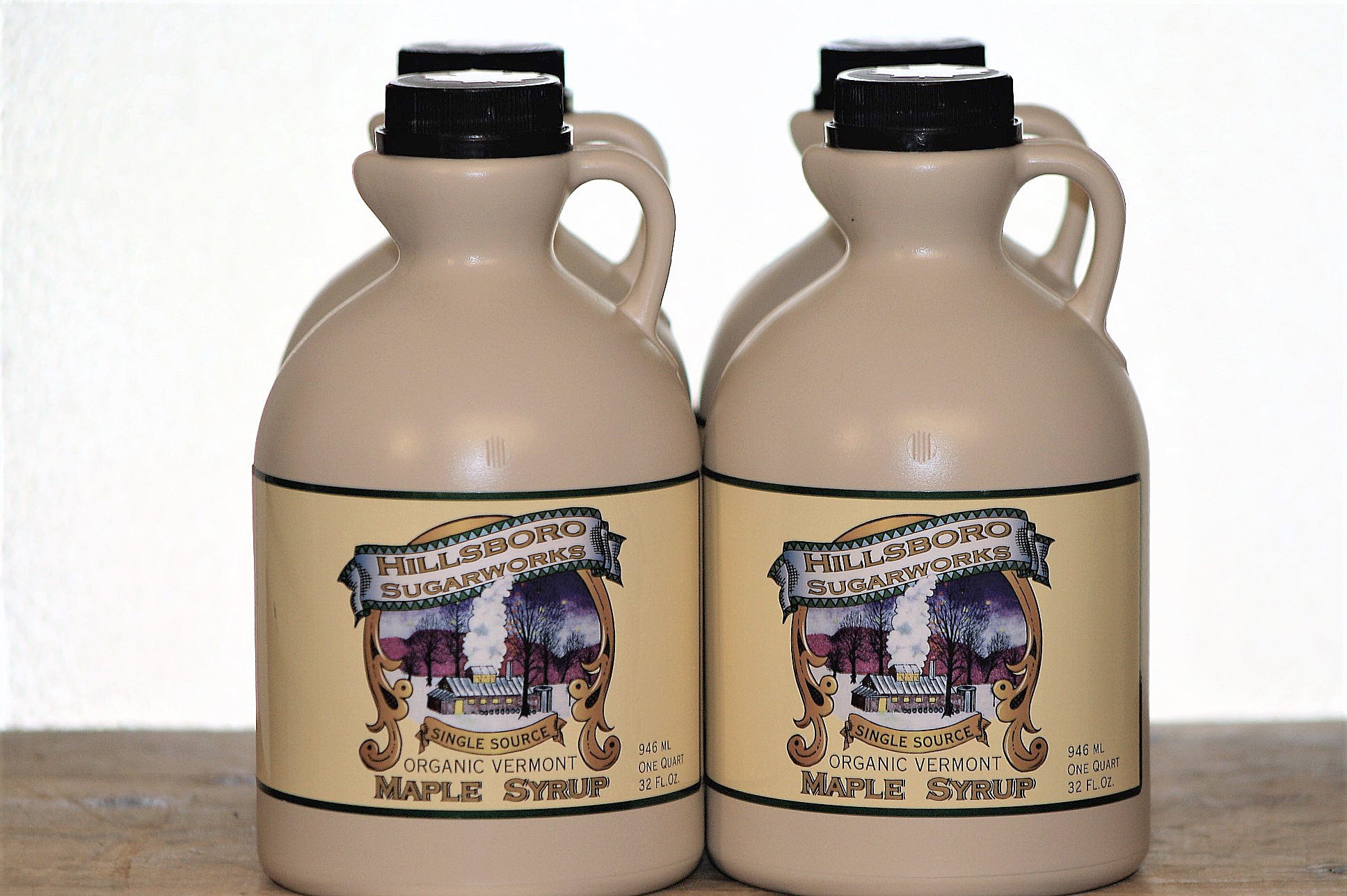 Hillsboro Sugarworks quart Vermont maple syrup 